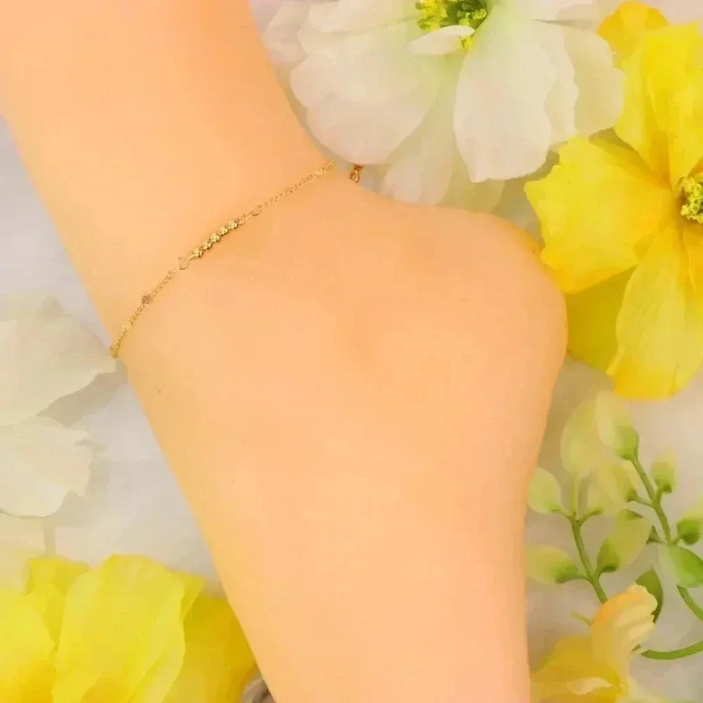Minimalist Anklet, Sleek & Modern Design, Women’s Fashion, YC110311-A